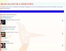 Tablet Screenshot of escolamercedes.blogspot.com