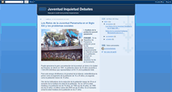 Desktop Screenshot of juventudebate.blogspot.com