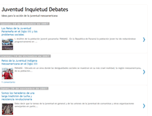 Tablet Screenshot of juventudebate.blogspot.com