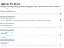 Tablet Screenshot of organizethesouth.blogspot.com