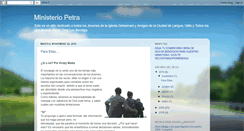 Desktop Screenshot of ministeriopetra.blogspot.com