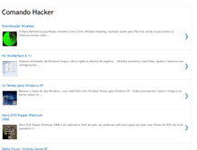 Tablet Screenshot of comando-hacker.blogspot.com