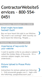 Mobile Screenshot of contractorwebsiteservices.blogspot.com