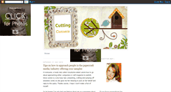 Desktop Screenshot of cuttingcornersleoniepujolcardmaking.blogspot.com