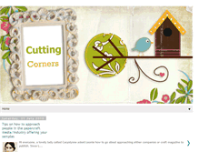 Tablet Screenshot of cuttingcornersleoniepujolcardmaking.blogspot.com