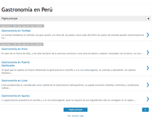 Tablet Screenshot of gastronomia-del-peru.blogspot.com