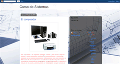 Desktop Screenshot of cursodesistemas2010.blogspot.com