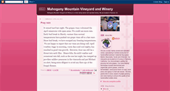 Desktop Screenshot of mahoganymountain.blogspot.com