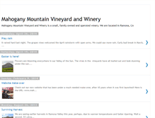 Tablet Screenshot of mahoganymountain.blogspot.com