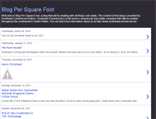 Tablet Screenshot of blogpersquarefoot.blogspot.com