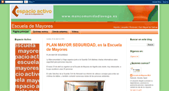 Desktop Screenshot of escuelademayoresmlv.blogspot.com