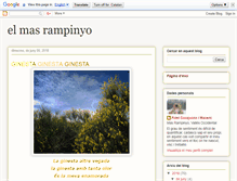 Tablet Screenshot of elmasrampinyo.blogspot.com