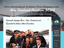 Tablet Screenshot of newzealand-aviation-news.blogspot.com