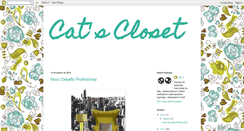 Desktop Screenshot of closetbycat.blogspot.com