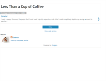 Tablet Screenshot of lessthanacupofcoffee.blogspot.com