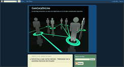 Desktop Screenshot of comcorponline.blogspot.com