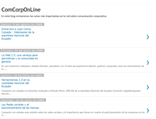 Tablet Screenshot of comcorponline.blogspot.com