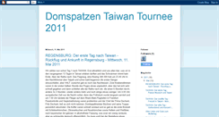 Desktop Screenshot of domspatzentaiwan2011.blogspot.com