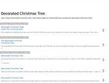 Tablet Screenshot of decorated-christmastree.blogspot.com