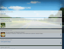 Tablet Screenshot of home-and-garden-store.blogspot.com