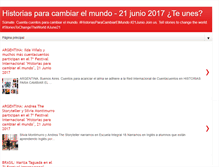 Tablet Screenshot of historiasparacambiarelmundo.blogspot.com
