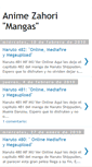 Mobile Screenshot of animezahori-mangas.blogspot.com