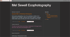 Desktop Screenshot of mel-sewell-ecophotography.blogspot.com