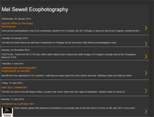 Tablet Screenshot of mel-sewell-ecophotography.blogspot.com