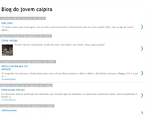 Tablet Screenshot of jovemcaipira.blogspot.com