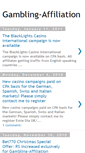Mobile Screenshot of gambling-affiliation-blog.blogspot.com