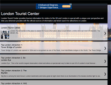 Tablet Screenshot of london-tourist-centre.blogspot.com