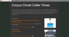 Desktop Screenshot of corpuschristicallertimes.blogspot.com