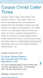 Mobile Screenshot of corpuschristicallertimes.blogspot.com