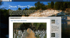 Desktop Screenshot of dallastrinitytrails.blogspot.com