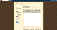 Desktop Screenshot of outtotheopera.blogspot.com