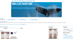 Desktop Screenshot of mba-gmat-gre.blogspot.com