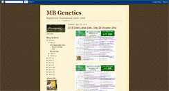 Desktop Screenshot of mbgenetics.blogspot.com