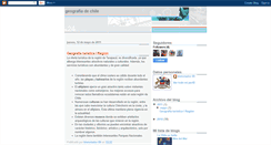 Desktop Screenshot of geografodechile.blogspot.com