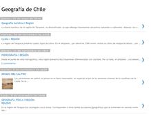 Tablet Screenshot of geografodechile.blogspot.com