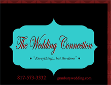 Tablet Screenshot of granburyweddingconnection.blogspot.com