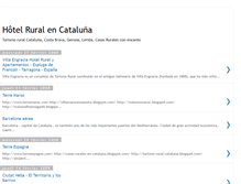 Tablet Screenshot of hotel-rural-en-cataluna.blogspot.com