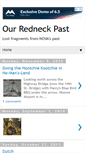Mobile Screenshot of ourredneckpast.blogspot.com