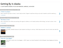 Tablet Screenshot of gettingbyinalaska.blogspot.com