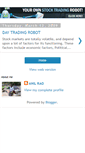 Mobile Screenshot of daytradingrobo.blogspot.com