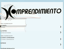 Tablet Screenshot of emprendimientowr.blogspot.com