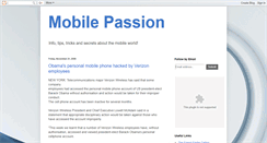 Desktop Screenshot of mobilepassion.blogspot.com