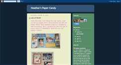 Desktop Screenshot of heatherspapercandy.blogspot.com