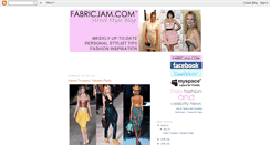 Desktop Screenshot of fabricjam.blogspot.com