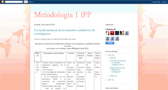 Desktop Screenshot of metodologia1ipp.blogspot.com