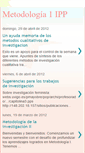 Mobile Screenshot of metodologia1ipp.blogspot.com